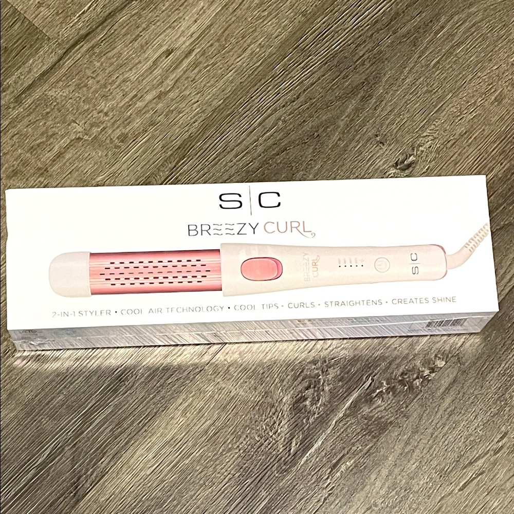 SC Breezy Curl 2 in 1 Styler . NEW sealed in Package .
